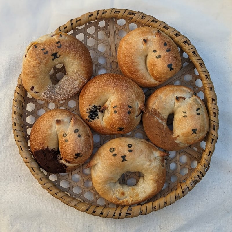 通販専用』おまかせ犬型ベーグルセット（6個）Vegan対応 | にこわた