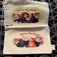 千葉市動物公園レッサーパンダファミリー　フラットポーチ