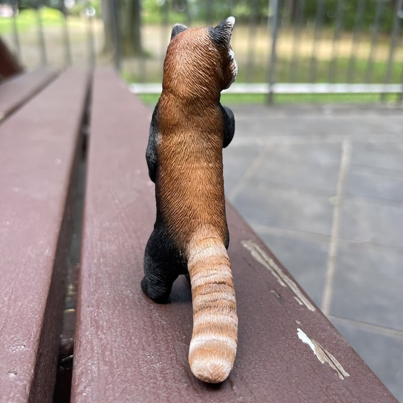 レッサーパンダフィギュア（9㎝）風太モデル | 千葉市動物公園