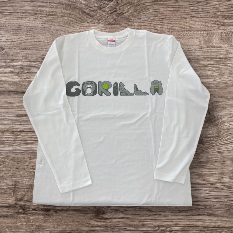GORILLA ロンT | 千葉市動物公園オフィシャルショップオンラインストア