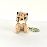 千葉市動物公園オリジナル　チーターマスコットキーホルダー
