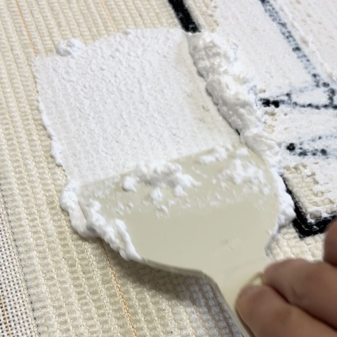 タフティング用接着剤 5kg ラグ作り専用 日本製】タフティング用バッキング剤（ラグ用接着剤）防ダニ成分