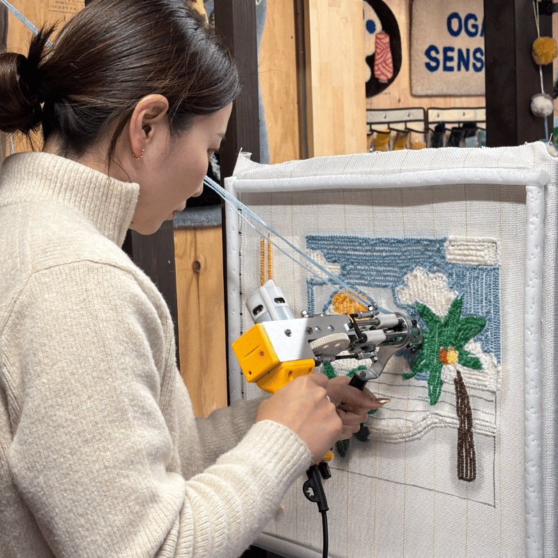 4月】オリジナルラグ | 小川染色's STORE