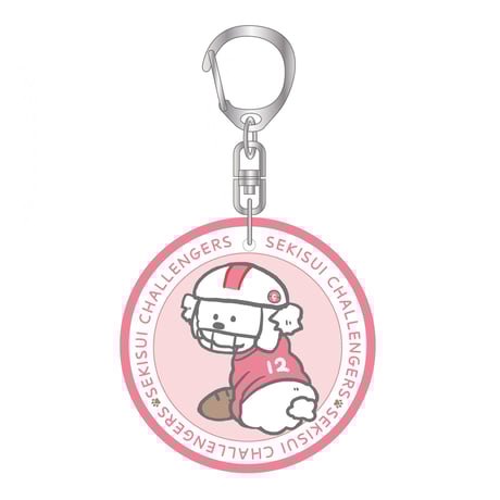 w*3様 CHALLENGER　キーリング　缶バッジ CHALLENGER [チャレンジャー] MOTEL KEY RING モーテル