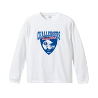 ロングスリーブTシャツ(ヘルメット）