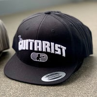 アイムギタリスト限定生産 "COLLEGE LOGO" SNAP BACK CAP [BLACKxWHITE]