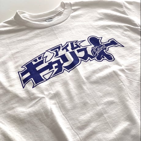 限定セール！アイムギタリスト"カタカナ"Tシャツ WHITE(BLUE PRINT) 送料¥185