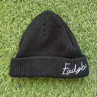 アイムギタリスト"チューニングロゴ"刺繍ニット帽" 送料185円