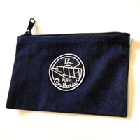 [限定生産] アイムギタリスト "PLAY!"ワッペンデニムポーチ [デニム]　送料¥185