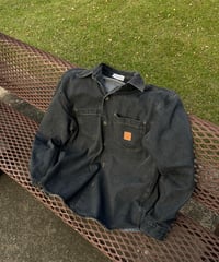 denim fair work jacket