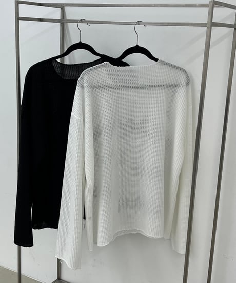 Dream Knit T-shirt  -  2color  -  (Black)