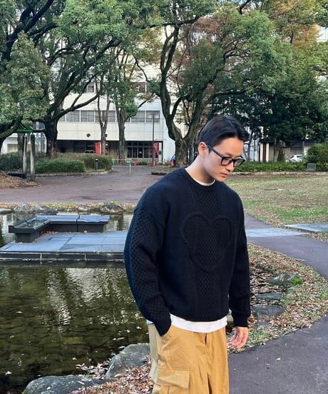 Black Heart Knit