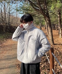 Unique Deep Jacket - 2color -  (Gray)
