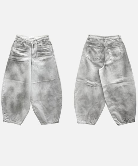 Snow dirty white denim