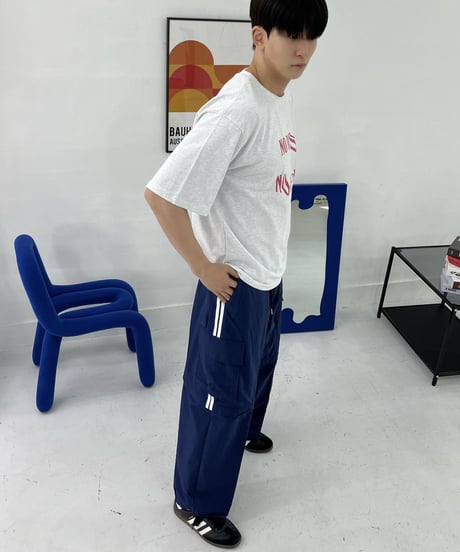 2 zipper cargo pants   -  2color  -