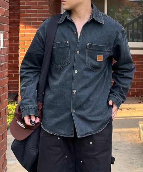 denim fair work jacket