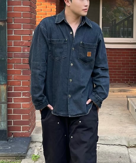 denim fair work jacket