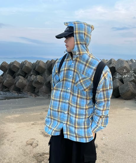 Kitsch Hood Shirt Jacket