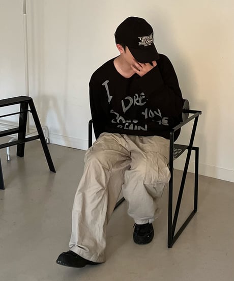 Dream Knit T-shirt  -  2color  -  (Black)