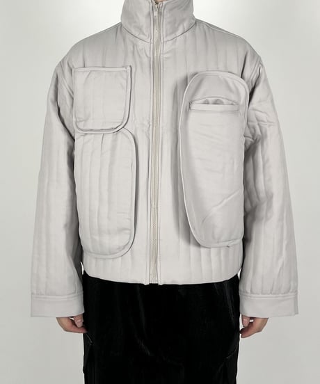 Unique Deep Jacket - 2color -  (Gray)