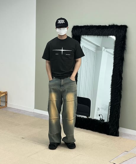 y2k wide denim
