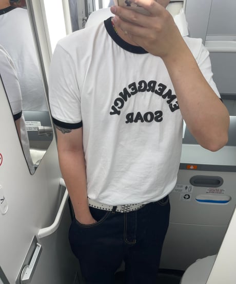 Emergency Slim-Fit Ringer Short-Sleeved T-Shirt