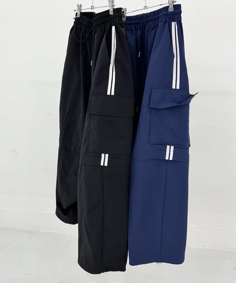 2 zipper cargo pants   -  2color  -