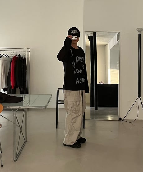 Dream Knit T-shirt  -  2color  -  (Black)