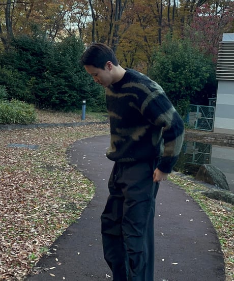 Zebra Mohair Knit