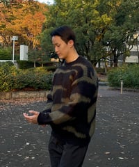Zebra Mohair Knit