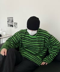 Cropped Border Knit