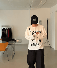 Dream Knit T-shirt - 2color - (White)
