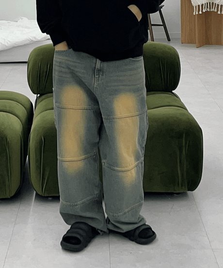 y2k wide denim