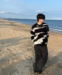 Zebra Mohair Knit