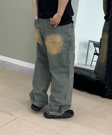 y2k wide denim