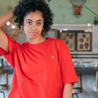 IDENTITY T-shirt［RED］