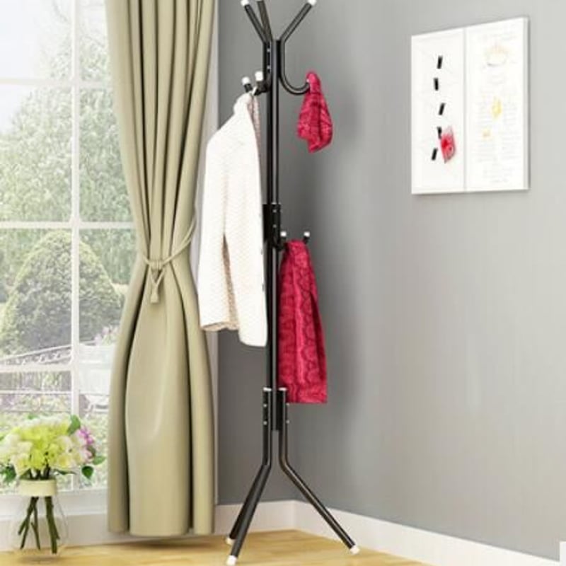 多機能 ポールハンガー フラワースタンド 省スペース フラワースタンド