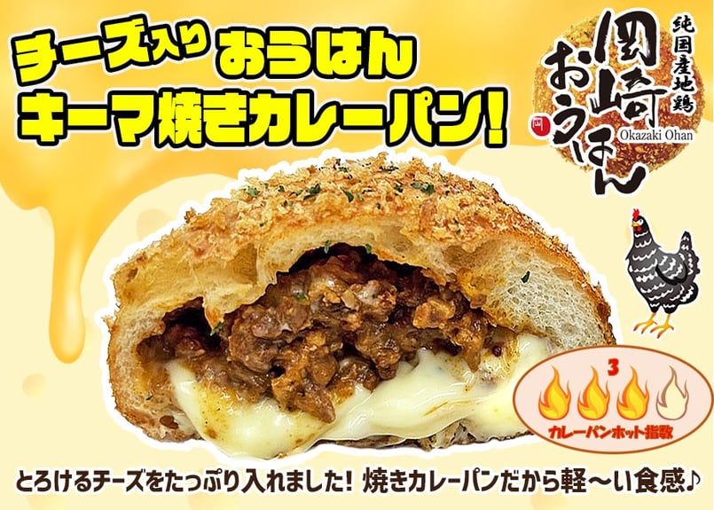 送料別》4種類のカレーパンを合計10個まで数量を自由に選べます