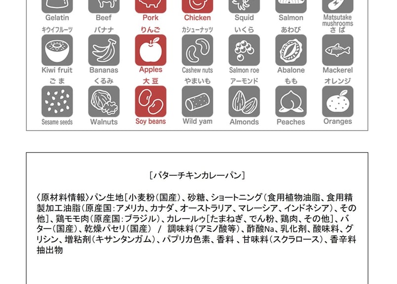 全種類入り！4種類のカレーパンが各2個ずつ合計8個入りセット 😘】表示