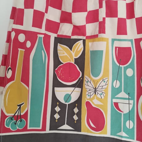 Vintage Cocktail Apron