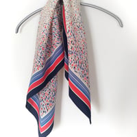 Drop Motif Vintage Scarf