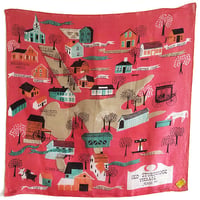 Pat Prichard Old Sturbridge Vintage Hanky