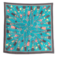 Tassel Motif Vintage Scalf