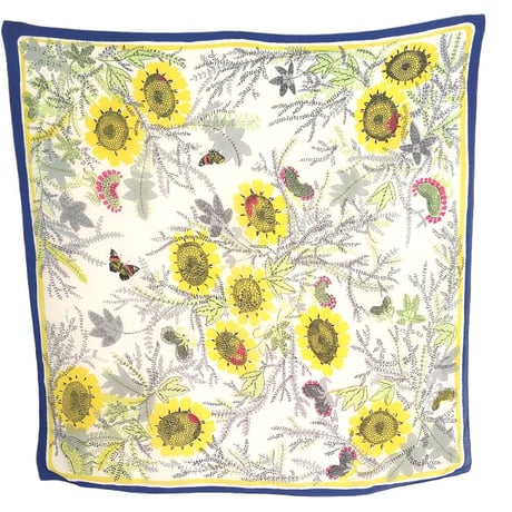 Sunflower Vintage Scarf
