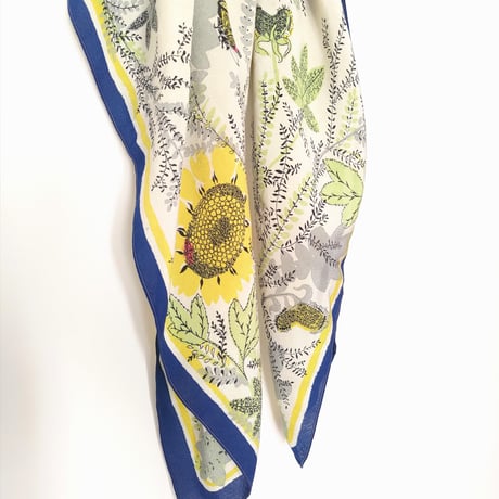 Sunflower Vintage Scarf