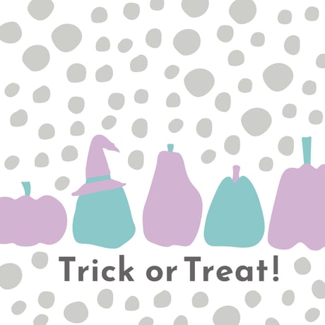 ポーセラーツ用型紙｜秋・ハロウィンイラスト　モノクロデジタルデータ全35パーツ