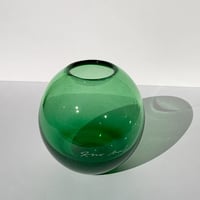 Balloon vase S -enamel white- | iino naho g