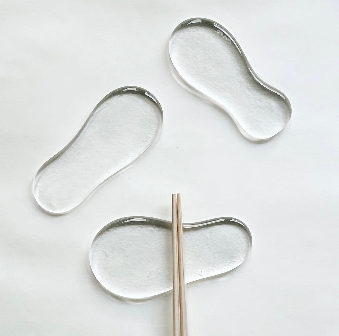 イイノナホ　カトラリーレスト　MIZU Mizu カトラリーレスト | iino naho glass gallery