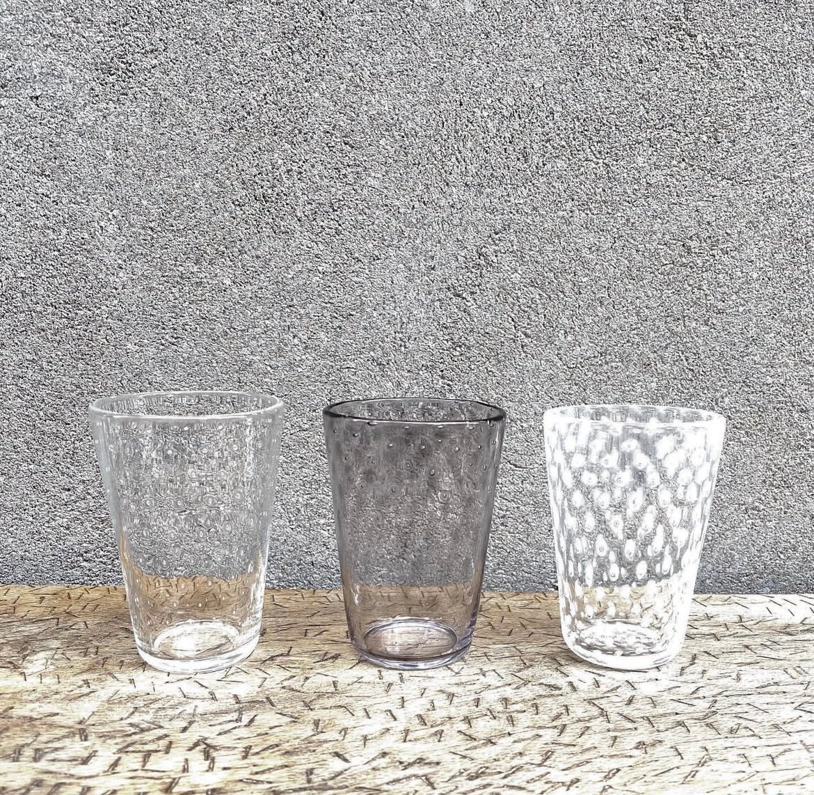 Bubble glass tall | iino naho glass gallery