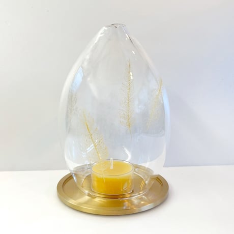 Candle holder drop  羽　２